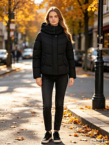 Куртка Jacket B0528 black - делук