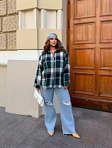 Рубашка Femzone 1134 green Рубашка Femzone 1134 green - делук