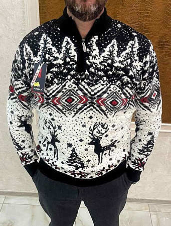 Свитер Nik 56905 black - делук