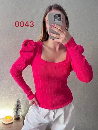 Свитер Fsn 0043 crimson - делук