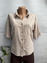 Рубашка New Season 8378 l.grey - делук