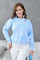 Свитер Karon 10913 l.blue - делук