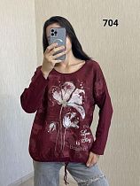 Свитер Fsn 704 wine - делук
