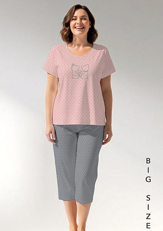 Пижама Trikotag T105 pink - делук