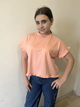 Футболка Moda School M537 peach - делук