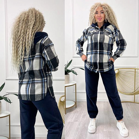 Костюм Спорт Modnulya 3068 navy - делук