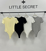 Боди Little Secret K019 white - делук