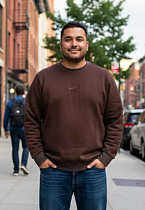 Свитер Delviago DL676 brown - делук