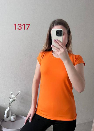 Футболка Fsn 1317-1 orange - делук