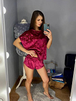 Пижама Gull G203 wine - делук