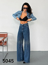 Джинсы Jeans Style 5045 blue - делук
