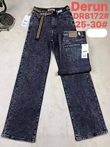 Джинсы Lili DR8172 d.grey - делук