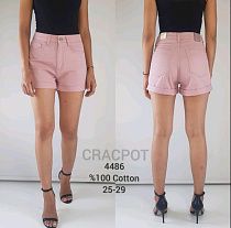 Шорты Jeans Style 4486 pink - делук