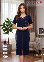 Халат Anion 12146 navy - делук