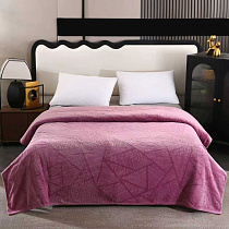 Плед в сумках пухнастик 003-34-50 pink - делук