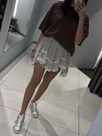 Юбка-Шорты Comod 8655 grey - делук