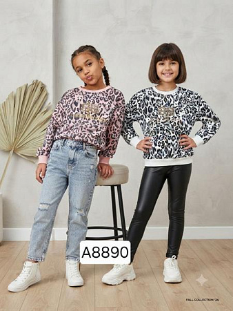 Свитер Фунтик A8890 white - делук