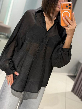 Рубашка Comod 313 black - делук