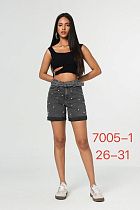 Шорты Newjeans 7005-1 grey - делук