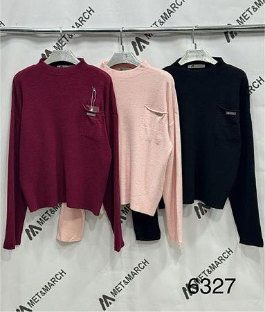 Свитер Met&March 6327 pink - делук