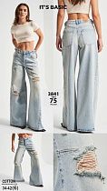 Джинсы Jeans Style 3841-75 l.blue - делук