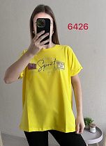 Футболка Fsn 2426 yellow - делук