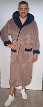 Халат Romeo Life RL952 beige - делук