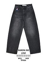 Джинсы God Baron 1797 black - делук