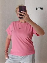 Футболка Fsn 6470 pink - делук