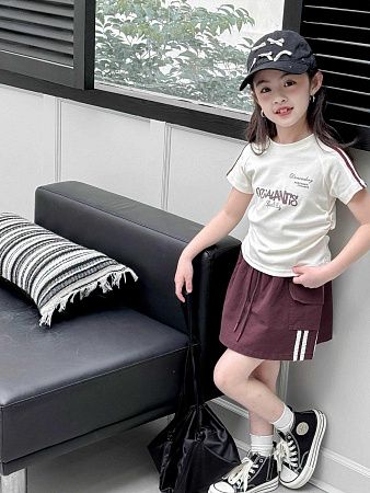 Костюм Yalisi 75111 white-brown - делук