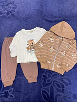 Костюм Спорт Baby Boom BB86 beige - делук