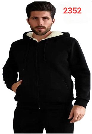 Кофта Спорт Sport Style 2352A black - делук