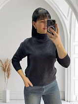 Свитер Levisha 24040 black - делук