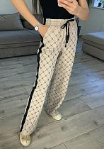 Штаны Спорт S.Style 604 beige - делук