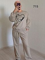 Костюм Спорт Fsn 715 beige - делук