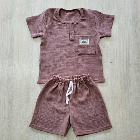 Костюм Спорт Ibambino IB821 l.brown - делук
