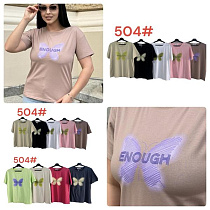 Футболка Katty 504 mix - делук