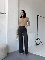 Штаны Arina 9108 d.grey - делук