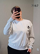 Свитер Fsn 7167 l.grey - делук