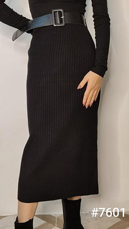 Юбка Kosta 7601 black - делук