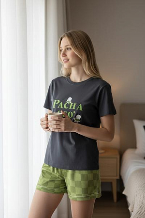 Пижама Trikotag T418 black - делук