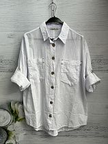Рубашка New Season 8599 white - делук
