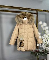 Куртка Delfinka 9509 beige - делук