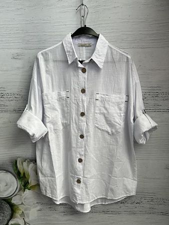 Рубашка New Season 8599 white - делук