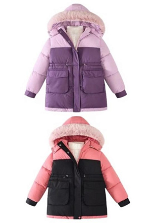 Куртка Farbique 3132 pink - делук