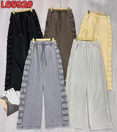 Штаны Спорт Dgmd QL6592 brown - делук