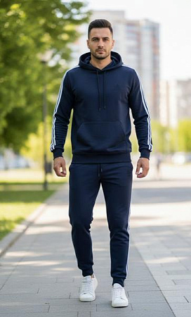 Костюм Спорт Delviago DL1167 navy - делук