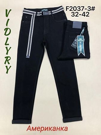 Джинсы Vidlyry 2037-3 black - делук