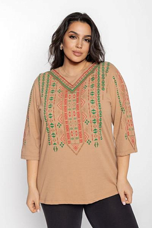 Вышиванка Global GL148 beige - делук