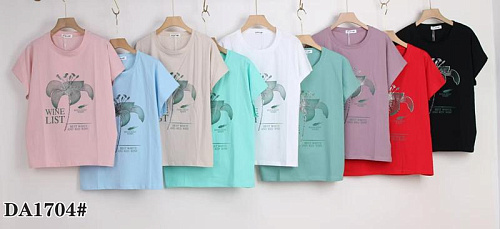 Футболка Xie DA1704 mix - делук